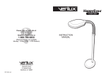 Verilux Floor Lamp User's Manual