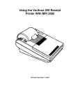 VeriFone 250 User's Manual