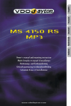 VDO Dayton MS 4150 RS User's Manual