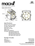 Vantec MP4-7017-FC User's Manual