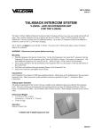 Valcom VSP-V-2925A User's Manual
