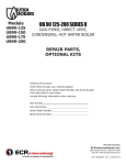 Utica Boilers UB90-200 Parts list