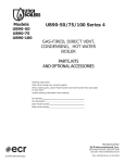 Utica Boilers UB90-100 Parts list