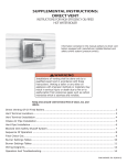 Utica Boilers TriFire TRB 3 Operation and Installation Manual