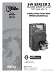 Utica Boilers SW Series II Operation and Installation Manual