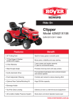 Univex Clipper 425621X108 User's Manual