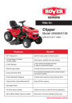 Univex Clipper 405606X108 User's Manual