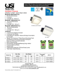 Universal Security Instruments BF-806UQ Specification Sheet