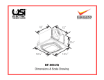 Universal Security Instruments BF-806UQ Dimensions