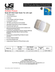 Universal Security Instruments BF-704LH Specification Sheet