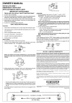 Universal Remote Control HE-430 User's Manual