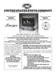 United States Stove B2045L User's Manual