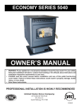 United States Stove 5040 User's Manual
