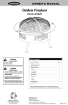 Uniflame WAD992SP User's Manual