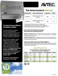 Unified Brands EcoArch 4000 Series User's Manual