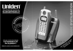 Uniden WXI377 Owner's Manual