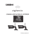 Uniden UDR744 Owner's Manual