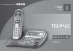 Uniden TRU9465 Owner's Manual