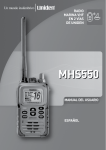 Uniden MHS550 Owner's Manual