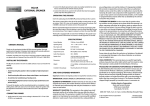 Uniden BC23A Owner's Manual