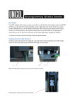 Unicol Wireless Remote Control User's Manual