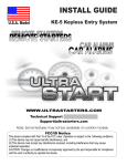 Ultra Start KE-5 User's Manual