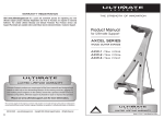 Ultimate Support Systems AXW-1 User's Manual