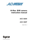 Tyco ADC 660P User's Manual