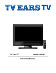 TV Ears Car Satellite TV System 10510.2 User's Manual