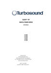 Turbosound TQ-115DP User's Manual
