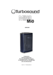 Turbosound Milan Mi0 User's Manual