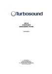Turbosound LMS-A6 User's Manual