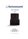 Turbosound ASPECT TA-880 User's Manual