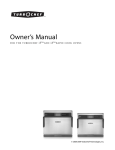 Turbo Chef Technologies Trubochef i5 User's Manual