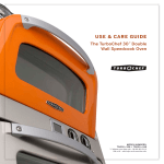 Turbo Chef Technologies TDO30 User's Manual