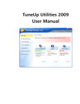 TuneUp Utilities - 2009 User's Manual