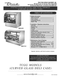 True Manufacturing Company TCGG-48-S User's Manual