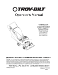 Troy-Bilt 24C-060F063 User's Manual