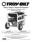 Troy-Bilt 1919 User's Manual