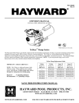 TriStar SP3010X15AZ User's Manual