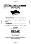 Tripp Lite U225-004-R User's Manual