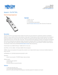 Tripp Lite TLP707TEL User's Manual