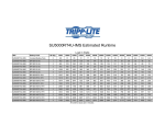 Tripp Lite SmartOnline SU5000RT4U-IMS User's Manual