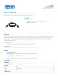 Tripp Lite P006-006 User's Manual