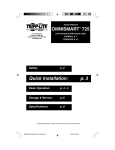 Tripp Lite OmniSmart 725 User's Manual
