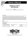 Tripp Lite NETDIRECTORTM B064-016-02-IPG User's Manual