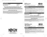 Tripp Lite C205-004-U-R User's Manual