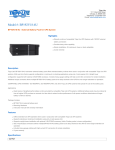 Tripp Lite BP192V18-4U User's Manual