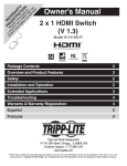 Tripp Lite B119-302-R User's Manual