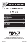 Tripp Lite B006-VU4-R User's Manual